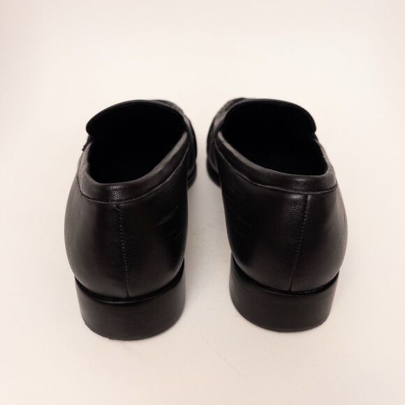 J. Crew Maison Ruched Loafers Black Size 9.5 - Picture 6 of 10